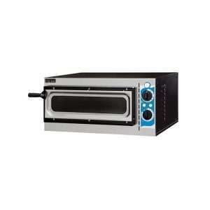 Horno para pizza eléctrico de cámara individual con puerta de vidrio para 1 pizza Ø 32 cm - Imagen 2