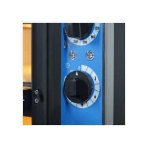 Horno para pizza eléctrico de cámara doble con puerta de vidrio para 1+1 pizza Ø 32 cm - Imagen 4