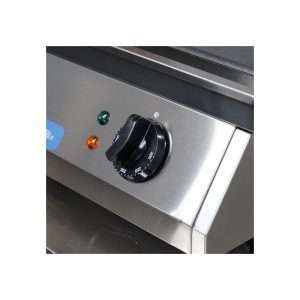 Fry-Top eléctrico de sobremesa de una sola zona de cocción con placa lisa - potencia 3000 watt - Imagen 4