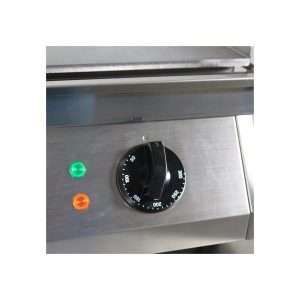 Fry-Top eléctrico de sobremesa de doble zona de cocción con placa lisa - potencia 6000 watt - Imagen 5