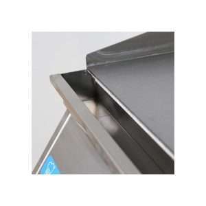 Fry-Top eléctrico de sobremesa de doble zona de cocción con placa lisa - potencia 6000 watt - Imagen 6