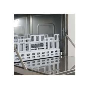 Lavavasos electrónico monofásico con cesta 35x35 cm completo con dosificador limpiador y abrillantador - Imagen 6