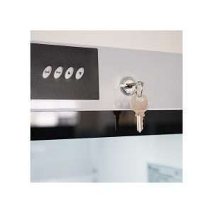 Armario refrigerado premium de ABS temp. de +2°C a +8°C con unidad de control digital y puerta de vidrio - capacidad 580 lt - Imagen 6