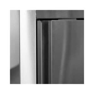 Armarios de trabajo en acero inox de esquina L1000xP600xH850 mm - linea premium - Imagen 5