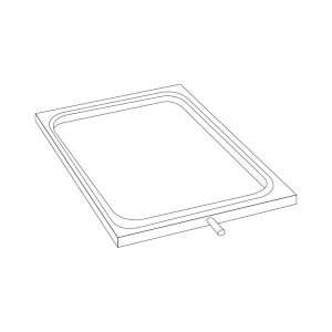 Molde para termoselladora para n° 1 recipiente dim. 195x260 mm