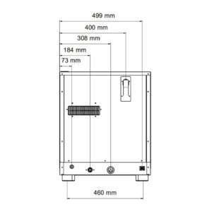 Horno compacto combinado de convección vapor para 5 bandejas GN 2/3 - controles mecánicos - Imagen 19