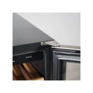 Vinoteca basic mono temperatura de refrigeración ventilada para 33 botellas - estantes de madera - Imagen 5