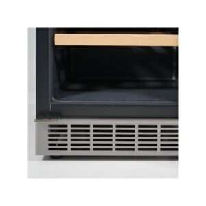 Vinoteca basic mono temperatura de refrigeración ventilada para 33 botellas - estantes de madera - Imagen 7