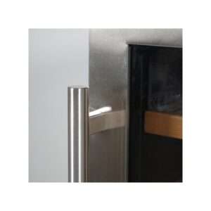 Vinoteca basic mono temperatura de refrigeración ventilada para 33 botellas - estantes de madera - Imagen 10