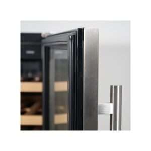 Vinoteca basic mono temperatura de refrigeración ventilada para 33 botellas - estantes de madera - Imagen 11