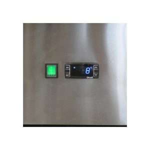 Saladette de refrigeración estática con n° 2 puertas y superficie de acero inoxidable - temp. de +2°C a +8°C - Imagen 3