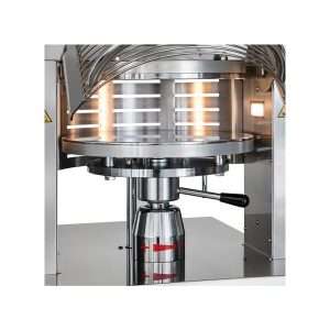 Prensa para pizza de accionamiento mecánico para pizzas Ø 33 cm - Imagen 3