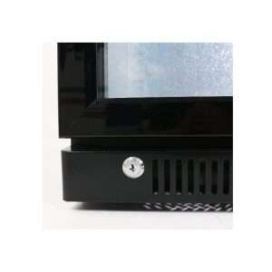 Frigorífico de sobremesa/de barra para bebidas negro con 1 puerta batiente, altura 90 cm - temp. de +2°C a +8°C - Imagen 6