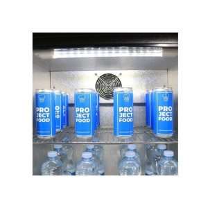 Frigorífico de sobremesa/de barra para bebidas negro con 1 puerta batiente, altura 90 cm - temp. de +2°C a +8°C - Imagen 5