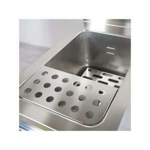 Cuecepasta profesional de gas sobre mueble con cuba individual de 28 lt - Imagen 2