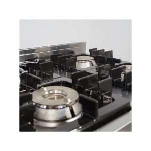 Cocina de gas 4 fuegos con 2 quemadores de 4,5 kw + 2 quemadores de 7,5 kw sobre vano abierto - Imagen 2