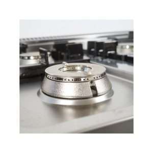 Cocina de gas 4 fuegos con 2 quemadores de 4,5 kw + 2 quemadores de 7,5 kw sobre vano abierto - Imagen 7