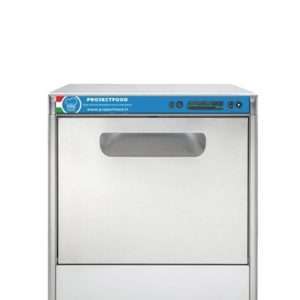 Lavavajillas electrónico de AGUA LIMPIA trifásico con cesta 50x50 cm completo de dosificador limpiador y abrillantador - Imagen 3