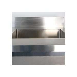 Mesa refrigerada con n° 2 puertas GN 1/1 con fregadero 40x40 y peto trasero temp. de -2°C a +8°C - prof. 70 cm - Imagen 12