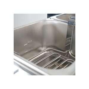 Freidora eléctrica de sobremesa con n° 1 cuba de 6 lt y grifo - potencia 3250 watt - Imagen 5