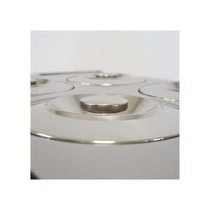 Vitrina helado negra para 4 carapinas de 7,5 lt + 2 de reserva temp. de -5°C a -20°C - Imagen 4