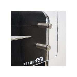 Vitrina helado negra para 4 carapinas de 7,5 lt + 2 de reserva temp. de -5°C a -20°C - Imagen 5