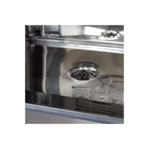 Horno gastronómico eléctrico compacto combinado con convección de vapor para 6 bandejas GN 2/3 - controles tauch base - Imagen 10