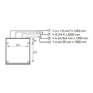 Lavavajillas mecánico monofásico con cesta 50x50 cm completo de dosificador limpiador y abrillantador + bomba de desagüe - Imagen 20