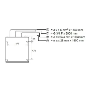 Lavavajillas mecánico monofásico con cesta 50x50 cm completo de dosificador limpiador y abrillantador - Imagen 19