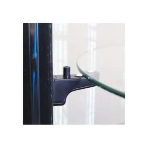 Vitrina expositiva ventilada todo vidrio con 4 estantes Ø 53 cm temp. de +2°C a +8°C - capacidad 400 lt - Imagen 4