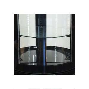 Vitrina expositiva ventilada todo vidrio con 4 estantes Ø 53 cm temp. de +2°C a +8°C - capacidad 400 lt - Imagen 8