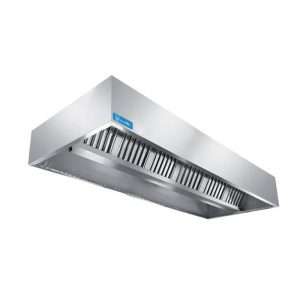 Campana serie cúbica instalación en el centro habitación sin motor y regulador de velocidad - dim. L3800xP2200xH450 mm - Imagen 2