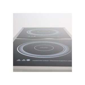 Placa de inducción trifásica de 2 zonas superficie inductiva Ø de 12 a 26 cm - potencia 3500 + 3500 watt - Imagen 4