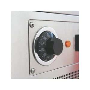 Vitrina calentada de sobremesa capacidad 160 lt con vidrio curvo - Imagen 7