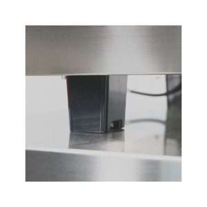 Vitrina calentada de sobremesa capacidad 160 lt con vidrio curvo - Imagen 5