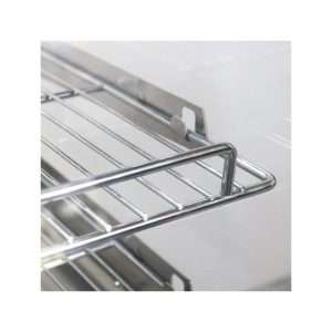 Vitrina calentada de sobremesa capacidad 160 lt con vidrio curvo - Imagen 4