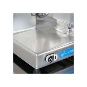 Cortadora de fiambre vertical para embutidos monofásica con cuchilla Ø 250 mm - corte útil 235x175h mm - Imagen 13