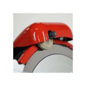 Cortadora de fiambre de gravedad retro monofásica con cuchilla Ø 250 mm - corte útil 220x160h mm - Imagen 7