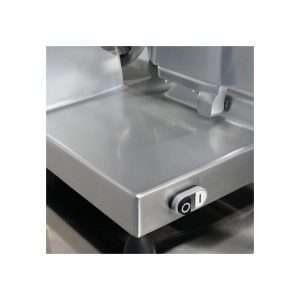 Cortadora de fiambre vertical para embutidos premium monofásica con cuchilla Ø 350 mm - corte útil 280x225h mm - Imagen 16