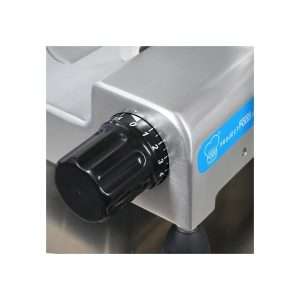 Cortadora de fiambre vertical para embutidos premium monofásica con cuchilla Ø 350 mm - corte útil 280x225h mm - Imagen 3