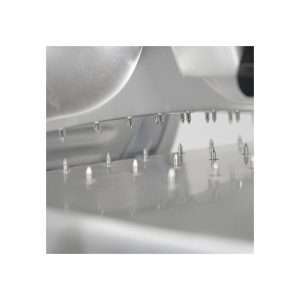 Cortadora de fiambre vertical para embutidos premium monofásica con cuchilla Ø 350 mm - corte útil 280x225h mm - Imagen 7