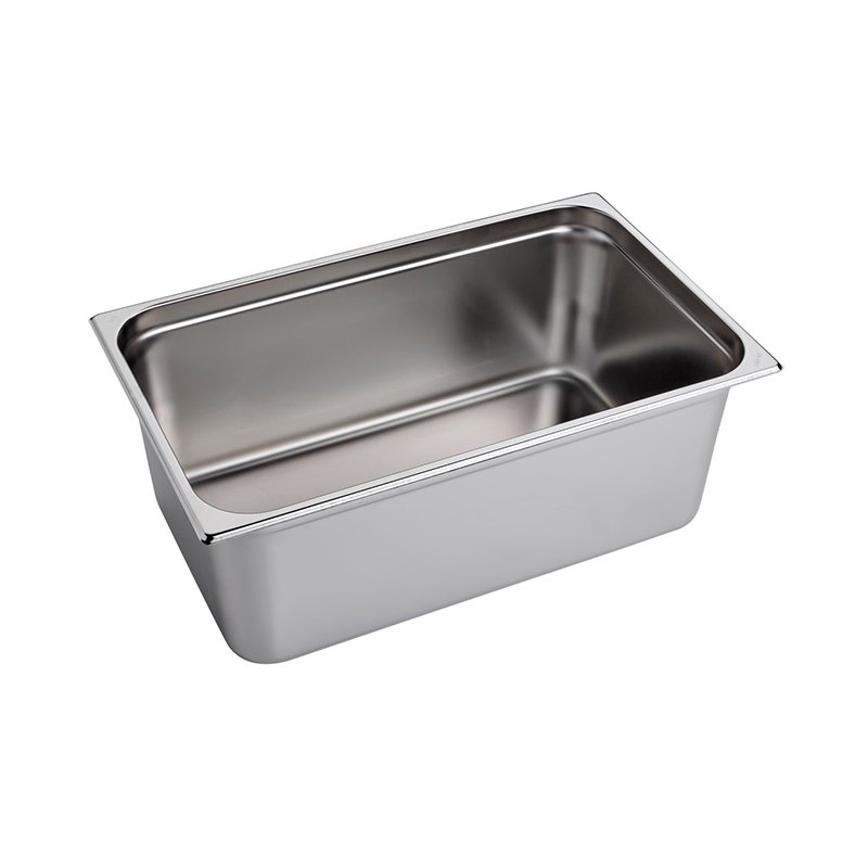Recipiente de acero inoxidable formato GN 1/1 - altura 200 mm
