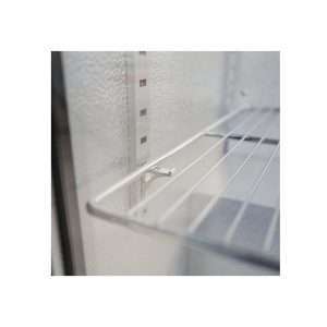 Frigorífico de sobremesa/de barra para bebidas negro con 3 puertas batientes, altura 84 cm - temp. de +2°C a +8°C - Imagen 9