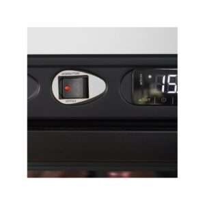 Vinoteca retro de refrigeración estática con agitador para 252 botellas - revestimiento de fresno negro - Imagen 4