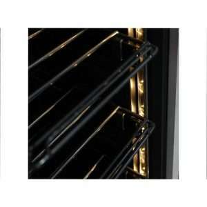 Vinoteca premium mono temperatura de refrigeración ventilada para 68 botellas - rejillas de acero a ''Z'' - Imagen 3