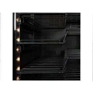 Vinoteca premium mono temperatura de refrigeración ventilada para 128 botellas - rejillas de acero a ''Z'' - Imagen 8