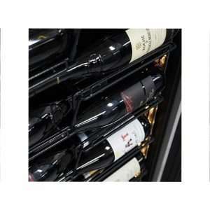 Vinoteca premium mono temperatura de refrigeración ventilada para 68 botellas - rejillas de acero a ''Z'' - Imagen 2
