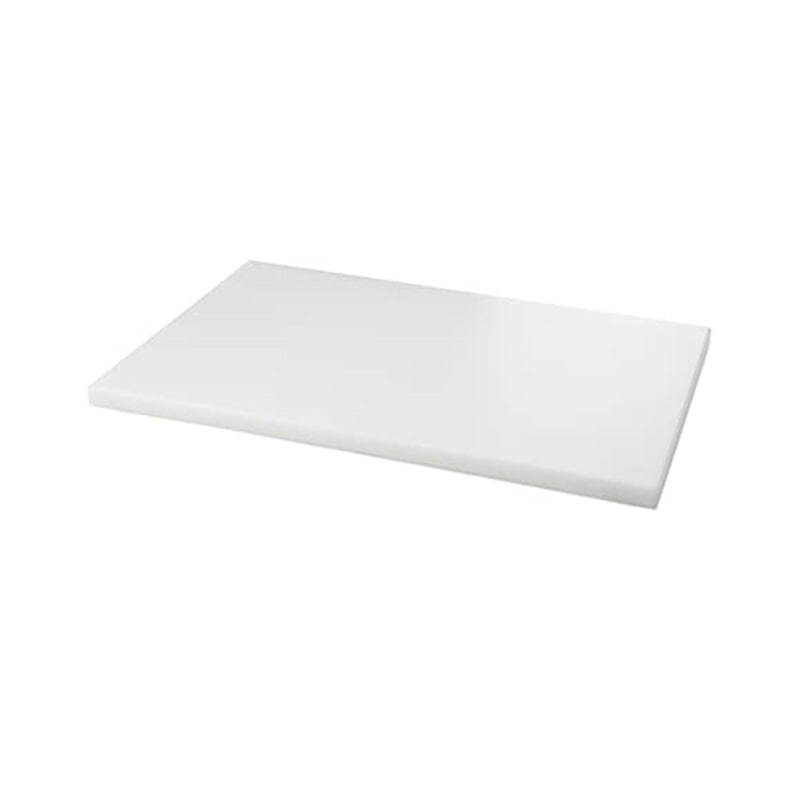 Tablas de cortar de polietileno alimentario blanco dimensiones L70xP40xH2 cm