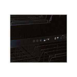 Vinoteca premium doble temperatura de refrigeración ventilada para 104 botellas - rejillas de acero a ''Z'' - Imagen 9