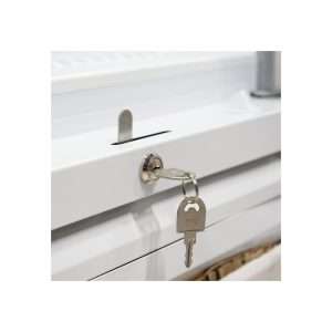 Vitrina refrigerada para bebidas de 382 lt premium blanca temperatura de 0°C a +10°C - Imagen 6